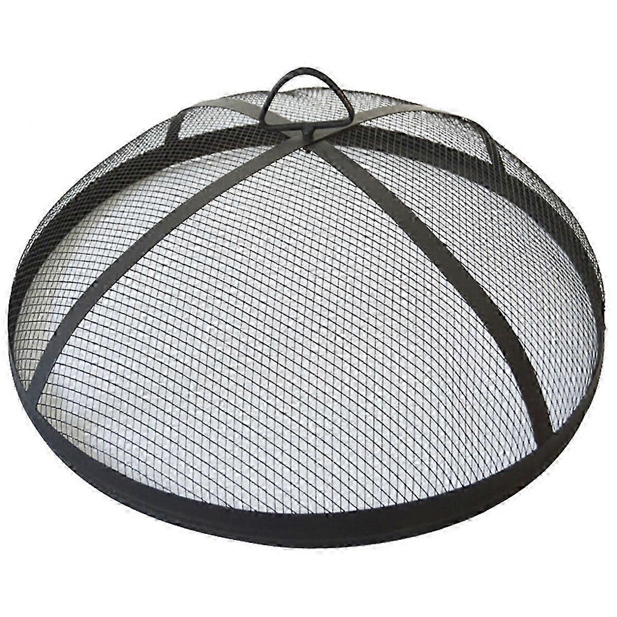 Fire Pit Spark Screen, Outdoor Fire Pit Screen Cover, Fire Pit Screen Round Cover Net, Fire Pit Cover for Backyard