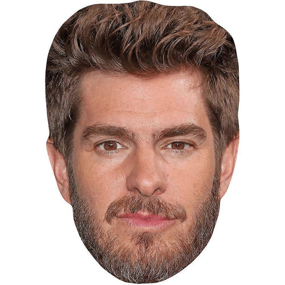 Andrew Garfield (Moustache) Big Head. Larger than life mask.