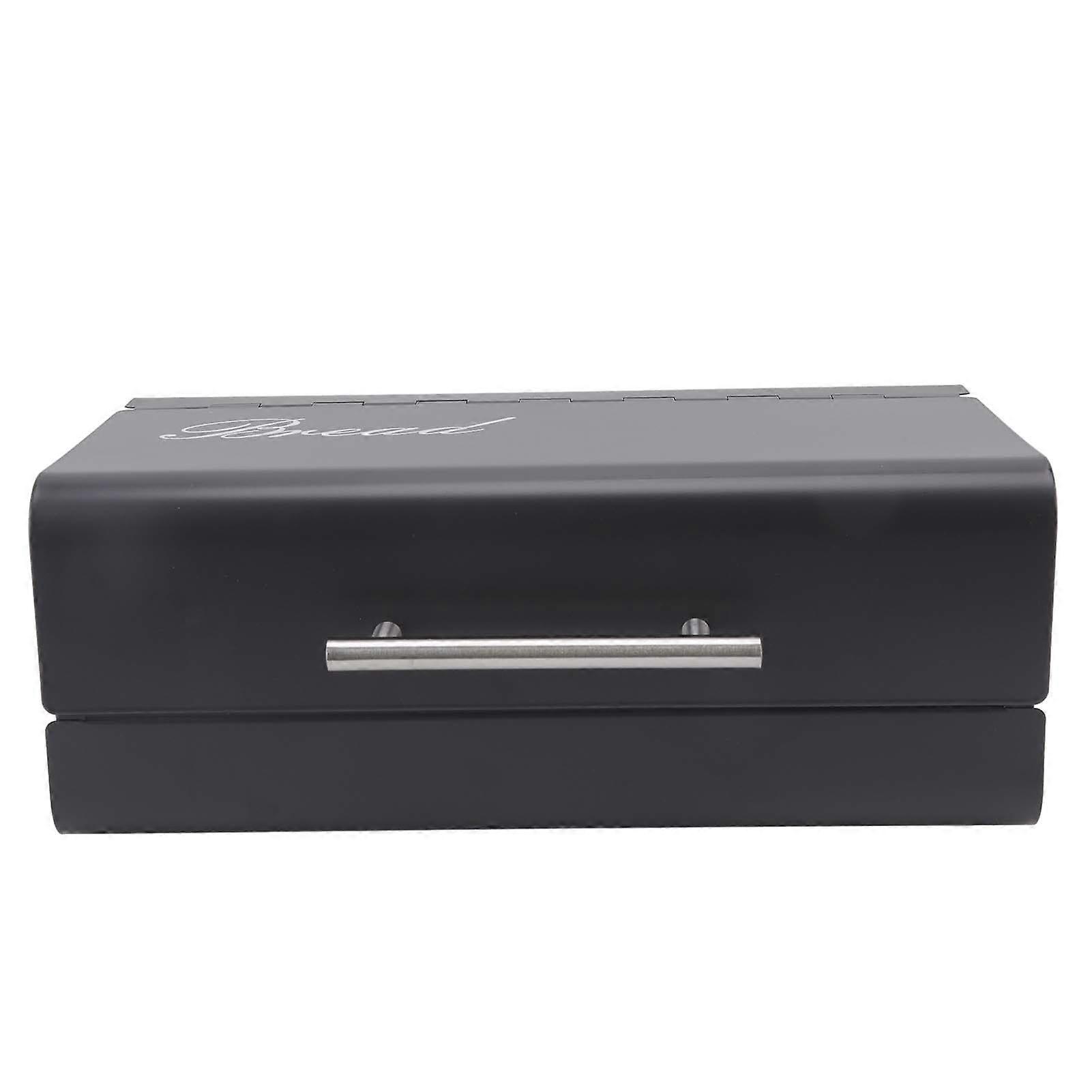 Bread Bin Large Capacity Save Countertop Space Bread Storage Container with Clamshell Door for Home