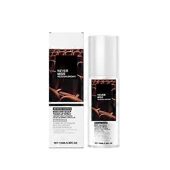 Hair Color Spray, 2 Pieces (Reddish Brown), Mild and Natural, Disposable, Portable for Daily Use