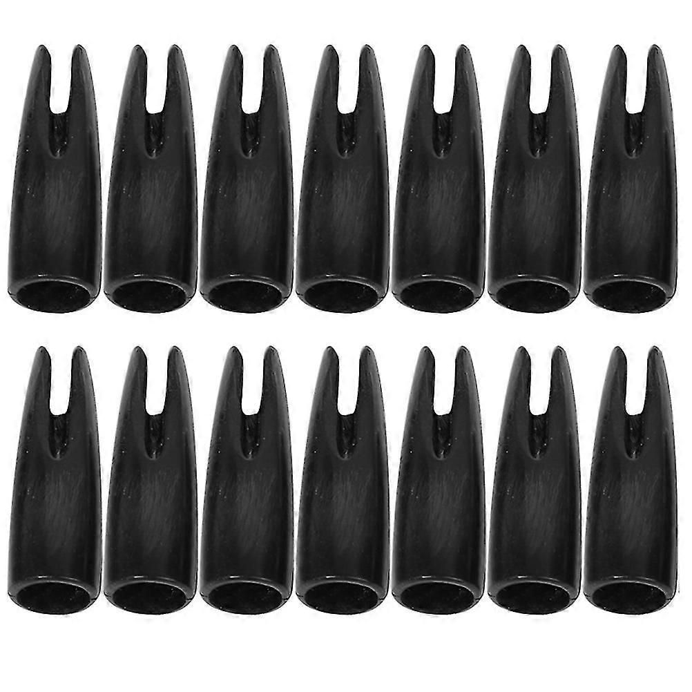 60 قطع السهم نوك الرماية السهم الذيل يغطي الصيد القوس السهم الذيل الملحقات