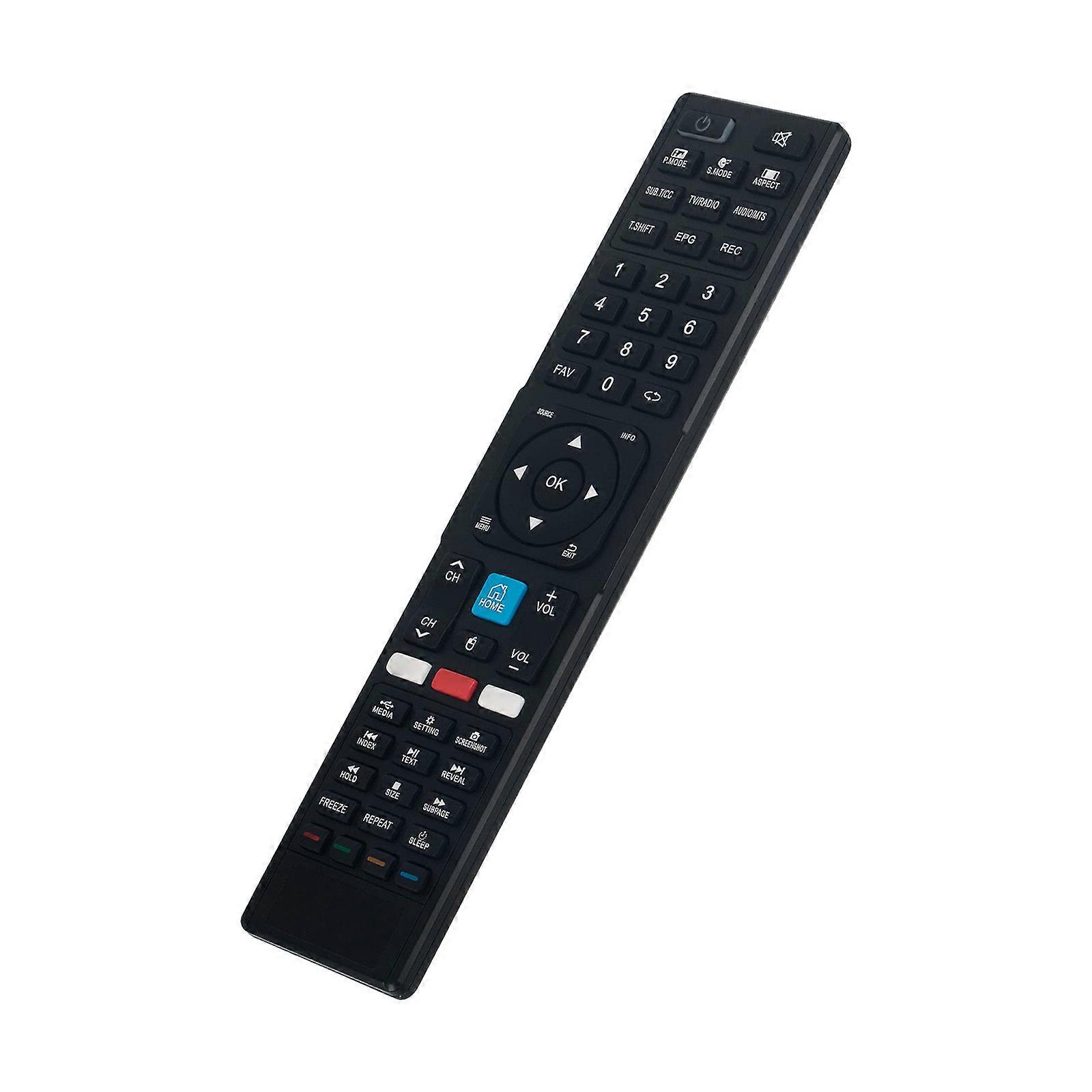 LCD TV Remote Control With Instantly Setups RMC3401 For 4K UHD Easy PortabilitySimple Operating Multicolor