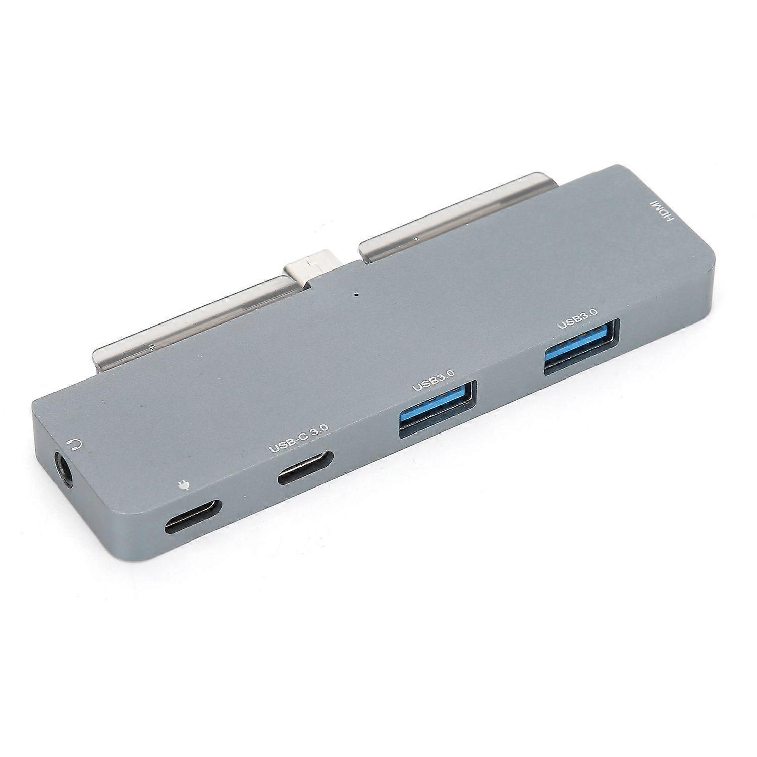 6 in 1 TypeC to HDMI Docking Station Adapter Converter for Phone Computer USB3.0 Hub