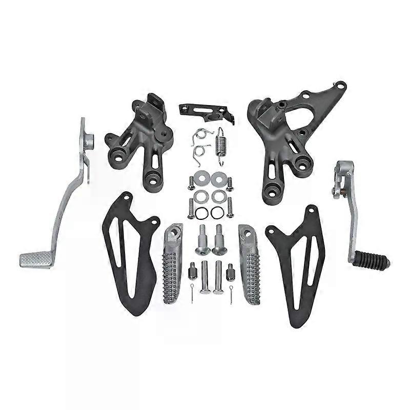 Front Driver Footpegs Footrest Peg Bracket For Yamaha YZF R7 YZFR7 2022 2023 2024