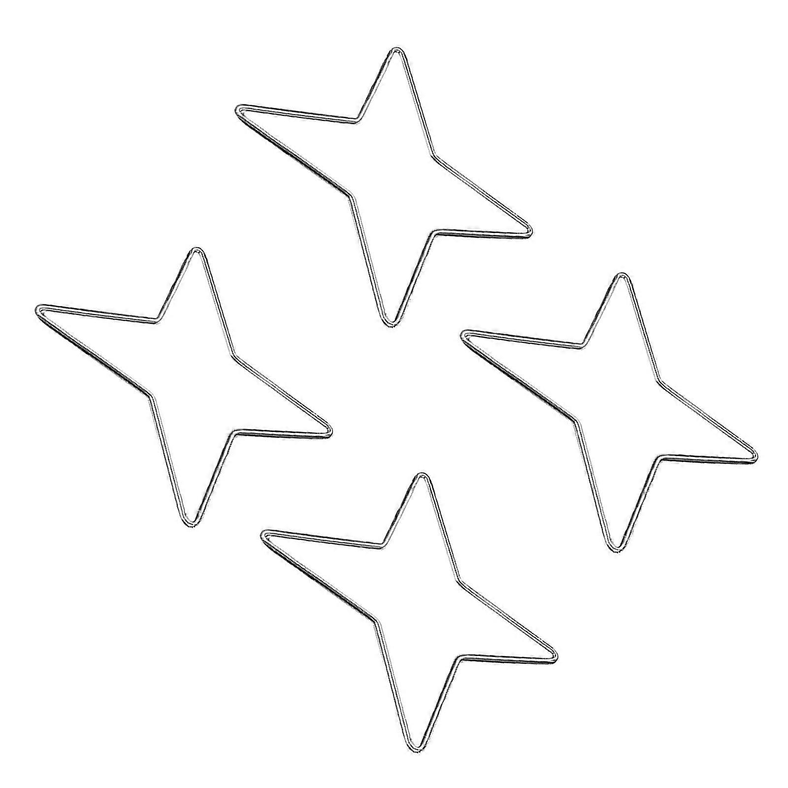 Space Saving Nonrust Steel 4 Piece Pot Stands Sturdy Square Base For Pan Safe Tip Proof Design Multicolor