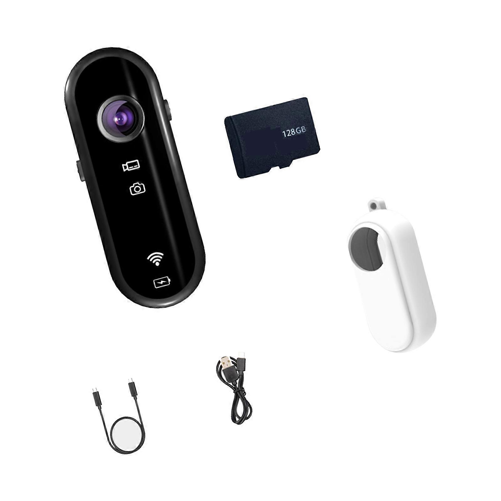 Pocket Sized Action Camera Thumb Camera Waterproof Design 1080P Video Multiple Mode Magnetic Attachment Multicolor