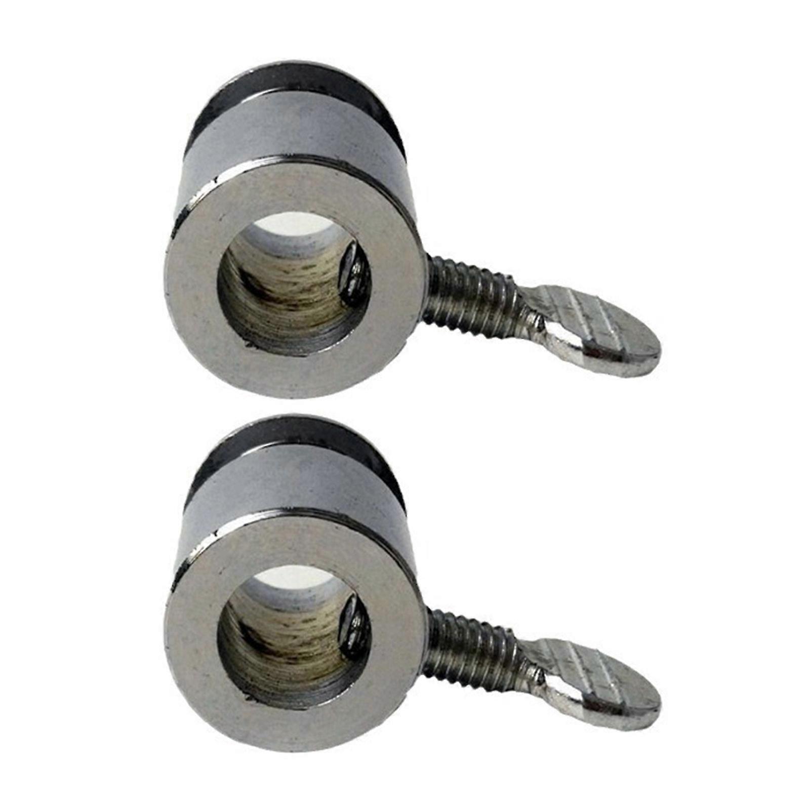 Easy to Use Barbecue Skewers Fork Limit Cover Essential Barbecue Fork Limited Cover Iron Stop Collar for Grilling Multicolor