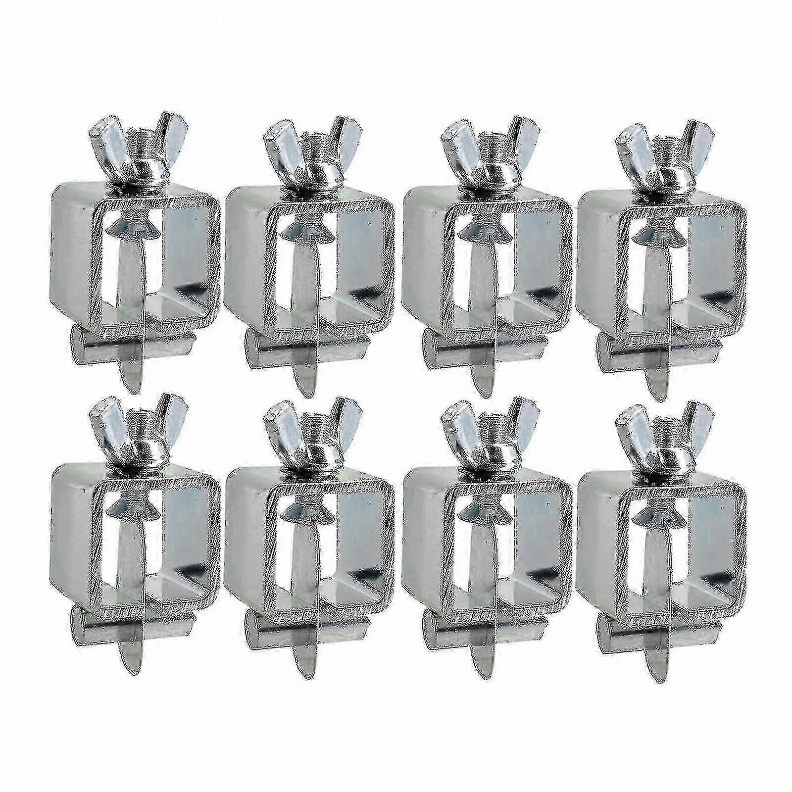 8-Piece Welding Clamp Set for Butt Welding Positioning and Fixturing Tools