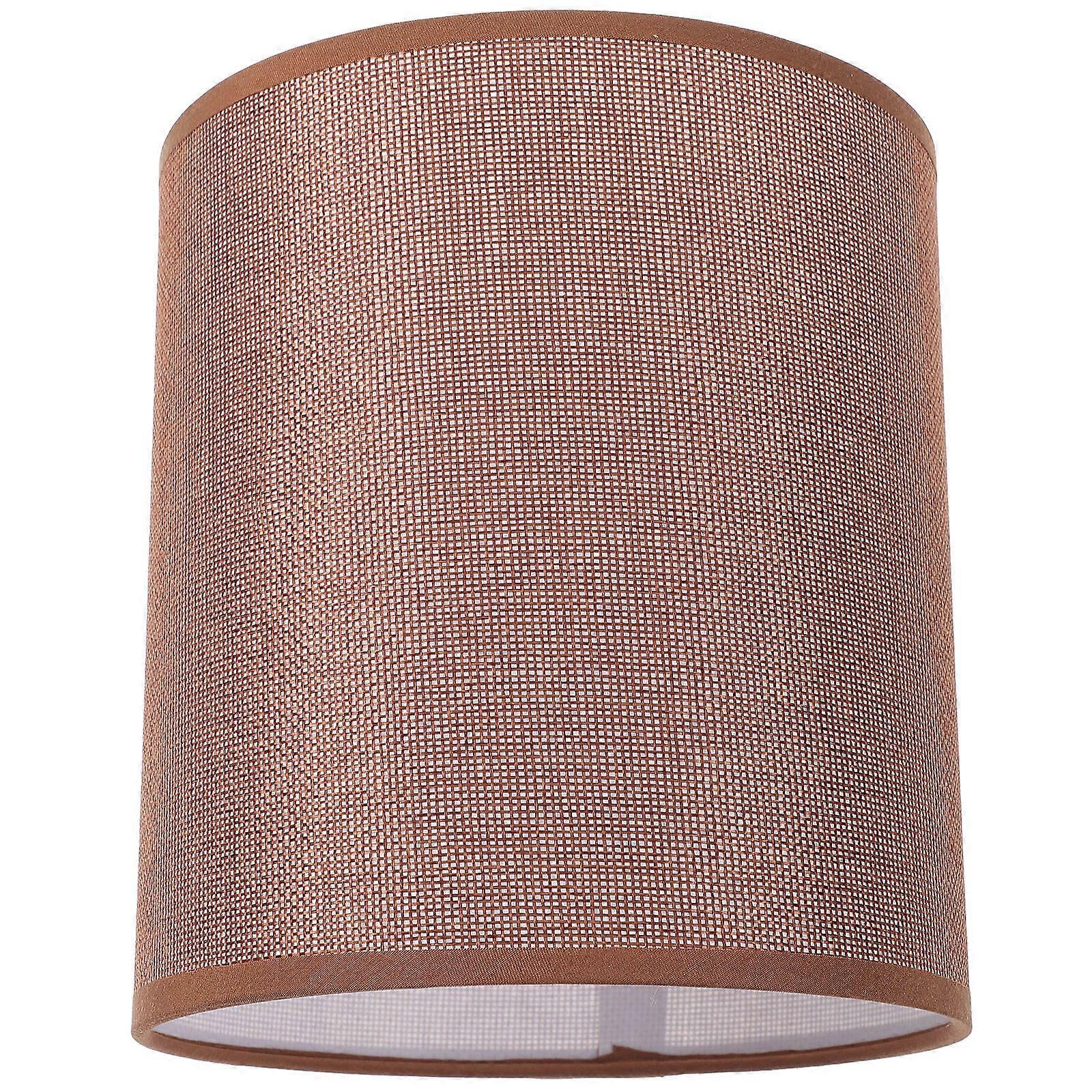 Linen Lamp Shade Replacement for Floor Lamp Dark Red Durable Cover