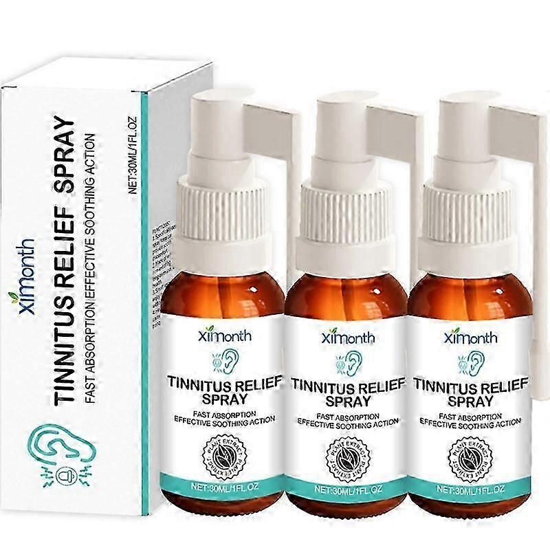 Tinnitus Spray Ear Ringing Relief Relieving Ear Drops Hearing 30ml