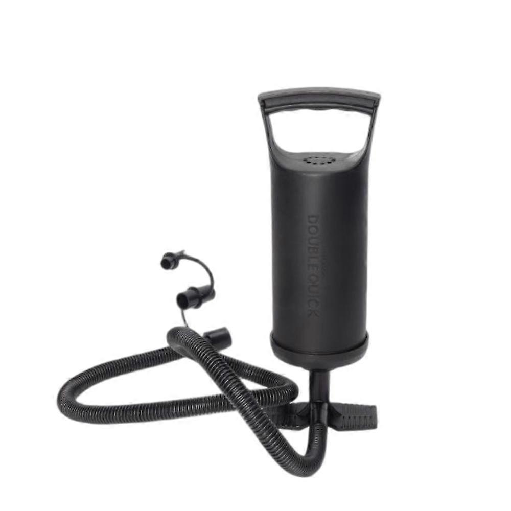 Hand Pump for Inflatables with Fast Double Action Inflation, Durable Design and Multi-Size Nozzles