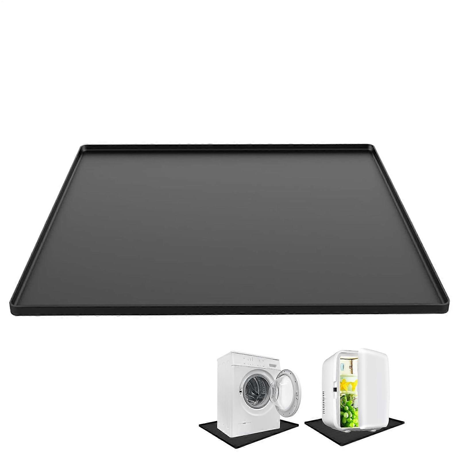 Mini Fridge Drip Tray Mat 60x60cm LeakProof Protector for Carpet, Washer, Dryer, Kitchen