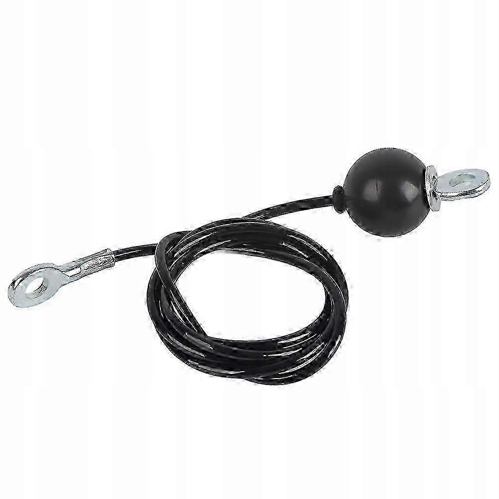 حبل فولاذي 1.4 متر قابل للتعديل لتمارين الصالة الرياضية بكرة ومعدات تدريب اللياقة البدنية