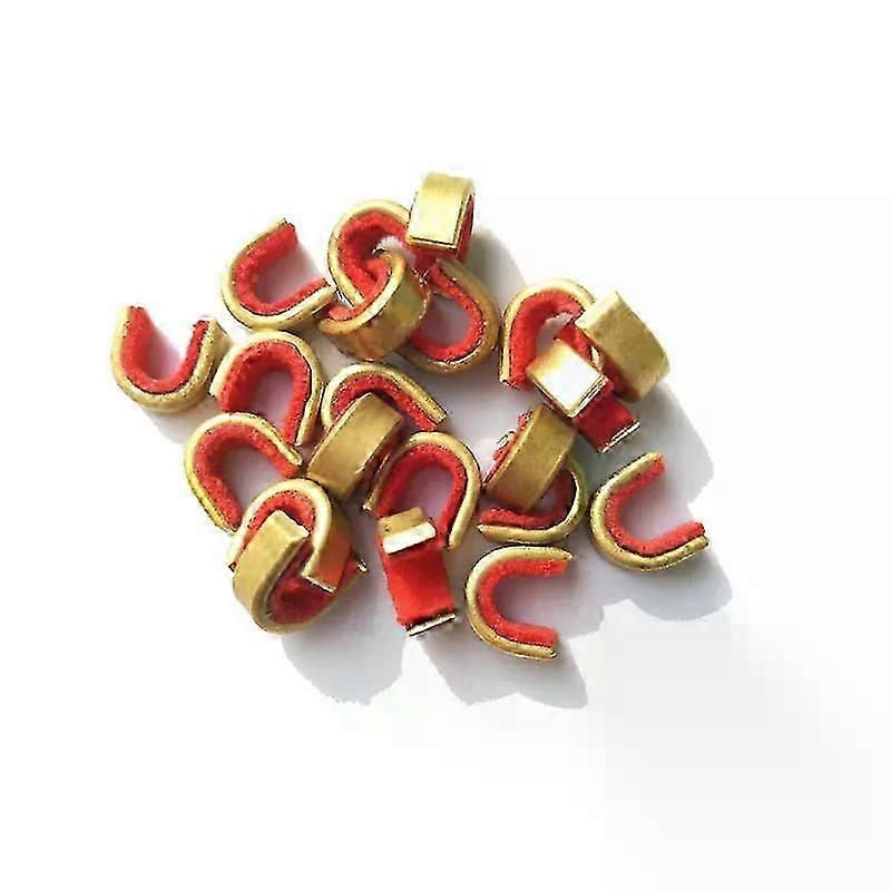 20/50/100pcs Archery Arrow Bow Strings Buckle Clip Copper Nocking Point Position Tool Shooting Accessories