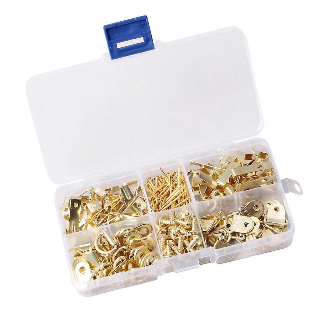 Iron Hook with Nails Photo Frame for Home 2Sets Wall Mounted Hanging Kit