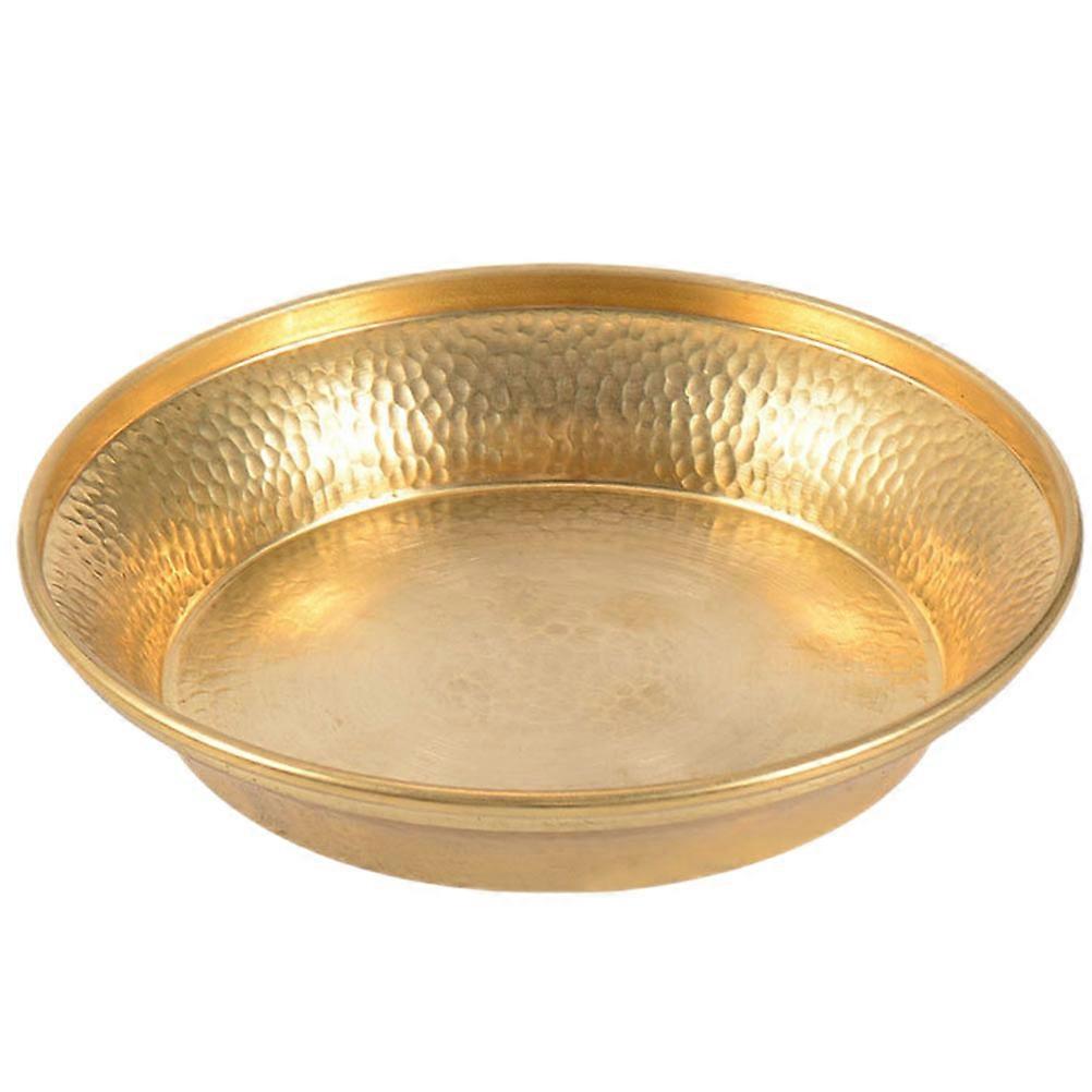 Multi-Function Offering Plate Buddha Accessory for Storage 2Pcs Copper