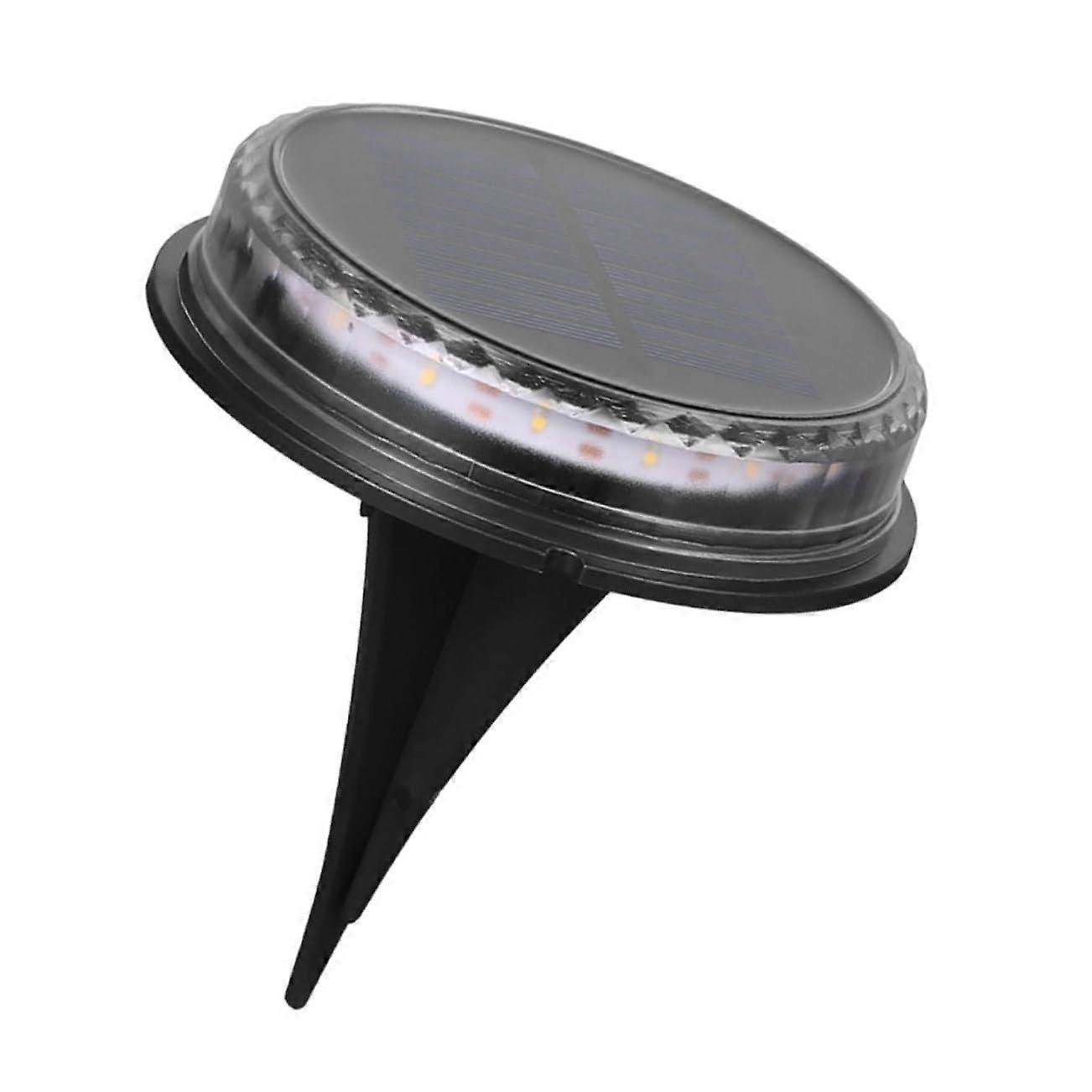 Solar Ground Lamp LED Lawn Light With Tip Head Design For Garden Courtyard Terrace Compact Solar Powered Soft Lighting