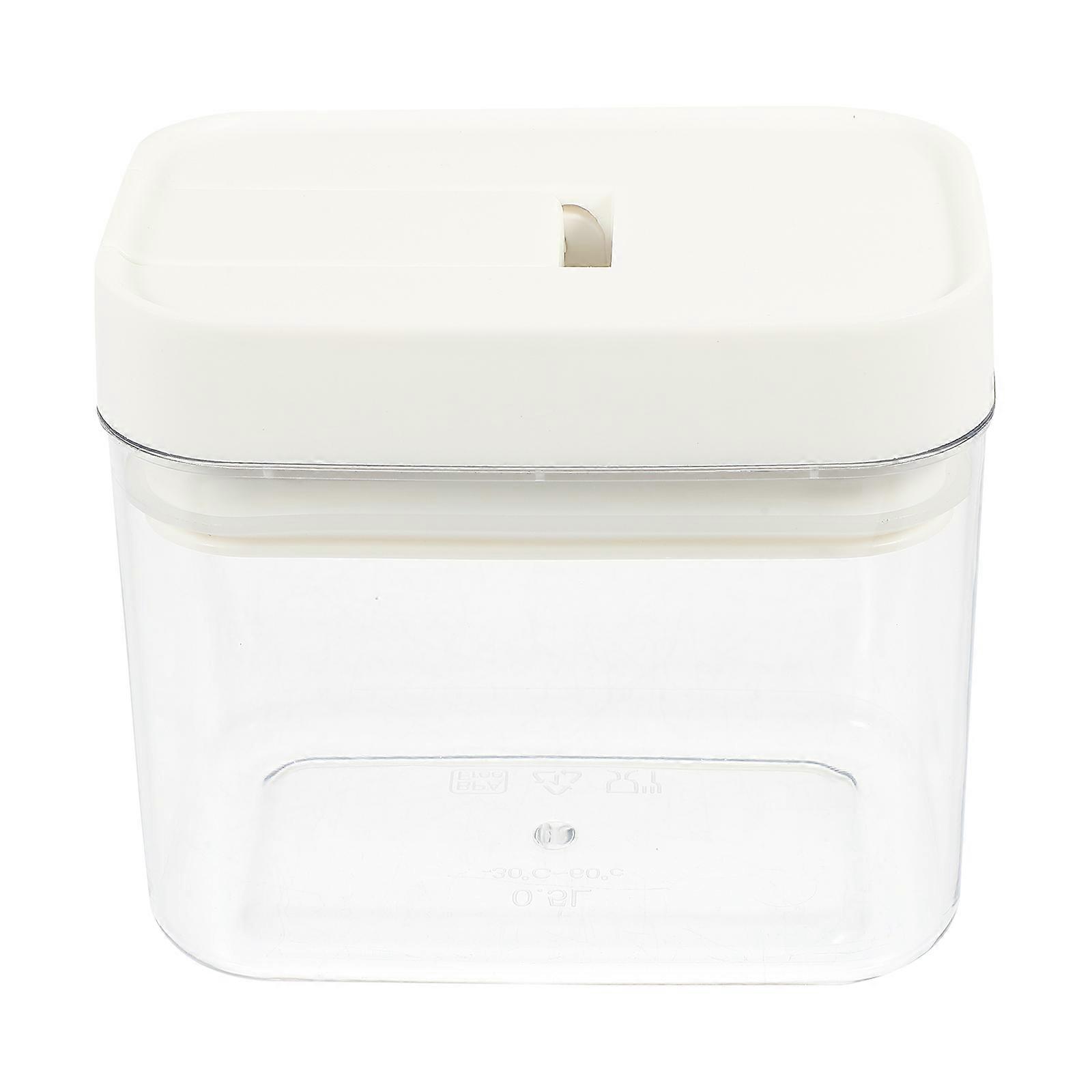 Food Storage Containers for Kitchen Use 3Pcs Plastic Transparent Boxes