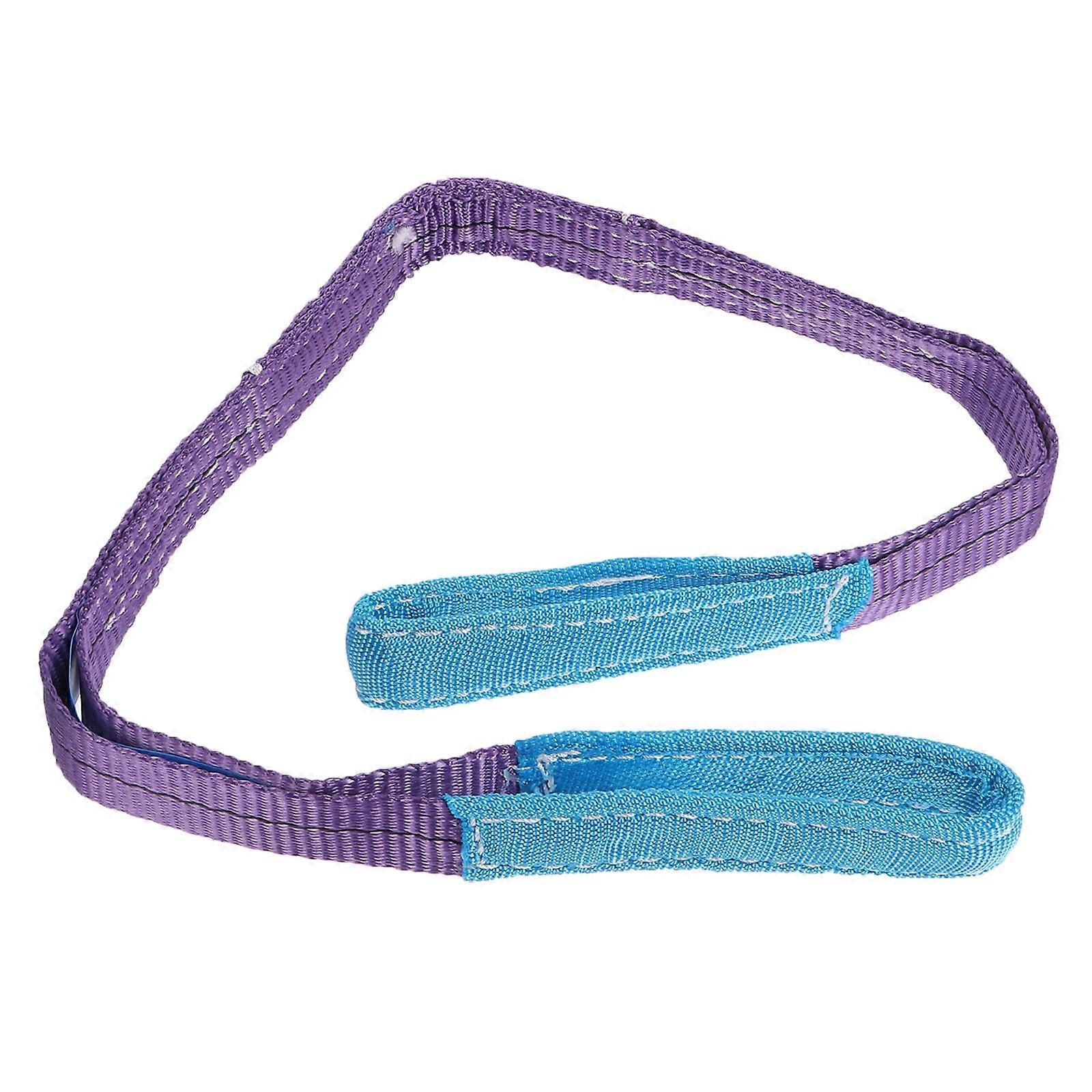 Heavy Duty Tow Strap for Lifting Equipment in Household Tasks Polyester Assorted Color Abrasion Resistant 1 Set