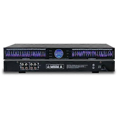 Professional Audio Equalizer 22Band Dual Channel Stereo Rack Mount with Noise Reduction and Presets