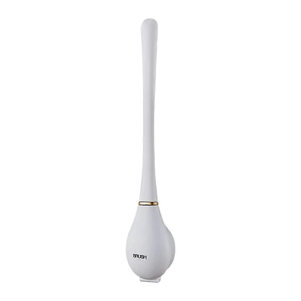 Automatic Toilet Brush with TouchSensitive Lid for Deep Cleaning and SpaceSaving Hanging Design