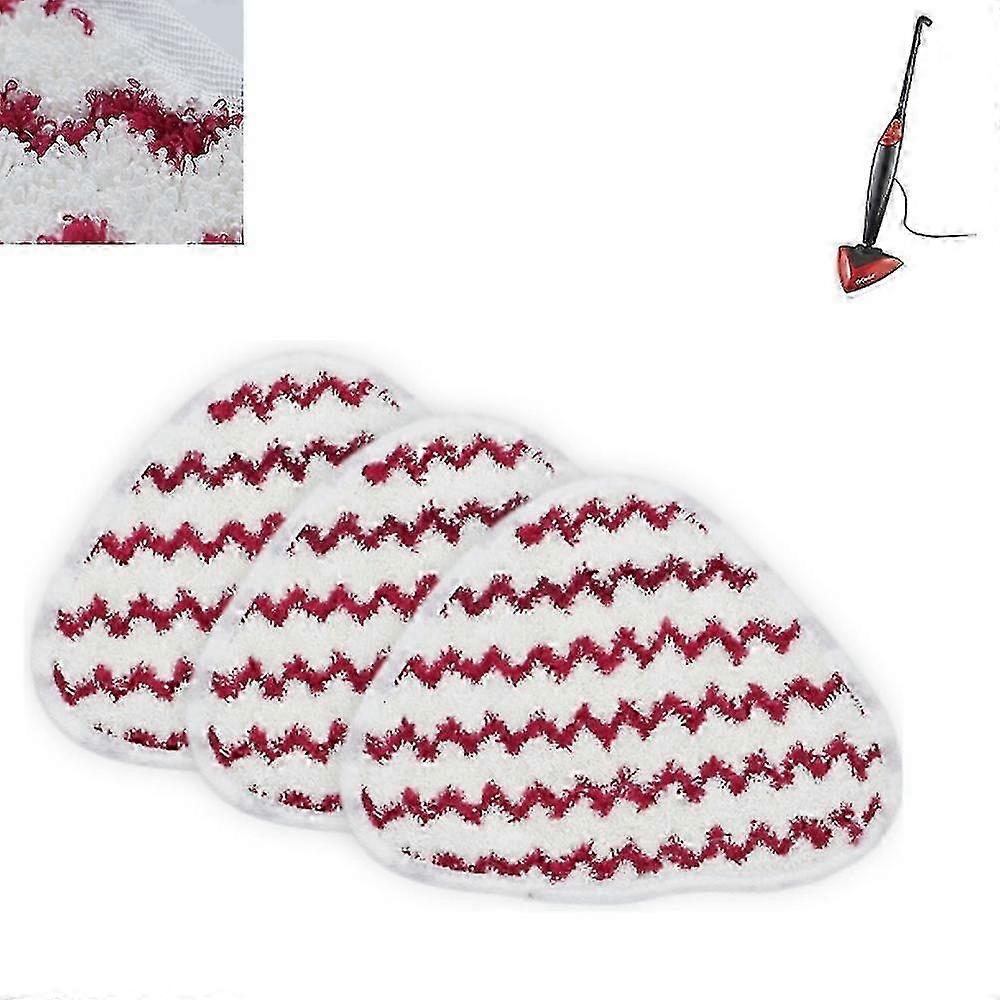 Washable Pads for Vileda Steam Cleaner - 3 Pcs Microfiber Covers