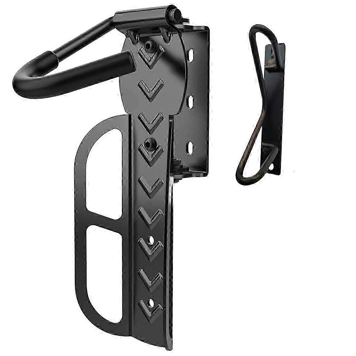 Bicycle Wall Hook with Adjustable Angle Black Normal Rotation