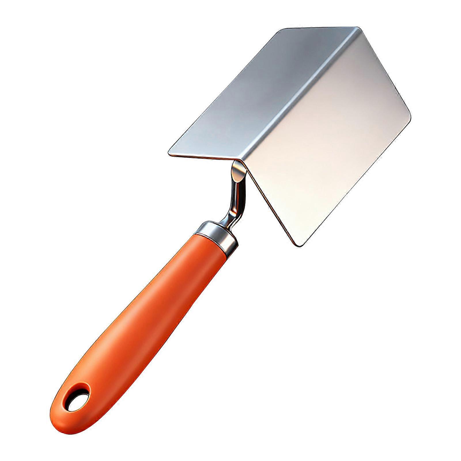 Precise Angle Steel 90°External/Internal Corner Trowel Featuring Rust Resistance for Professional Drywall Projects Multicolor