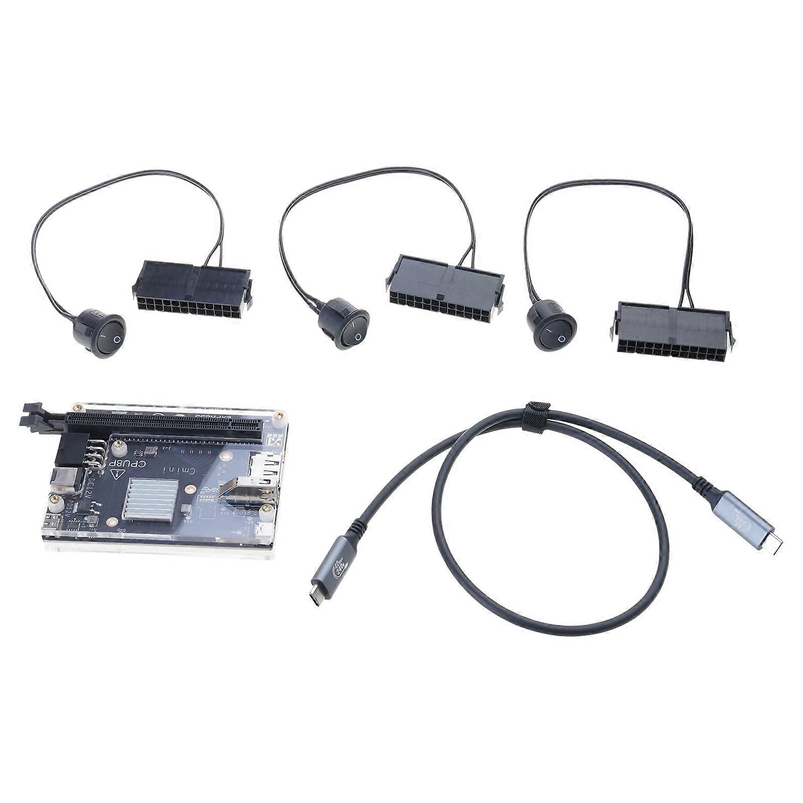 Hot Swappable HA 36 GPU Dock With Universal USB4 and Wide Compatibility Multicolor