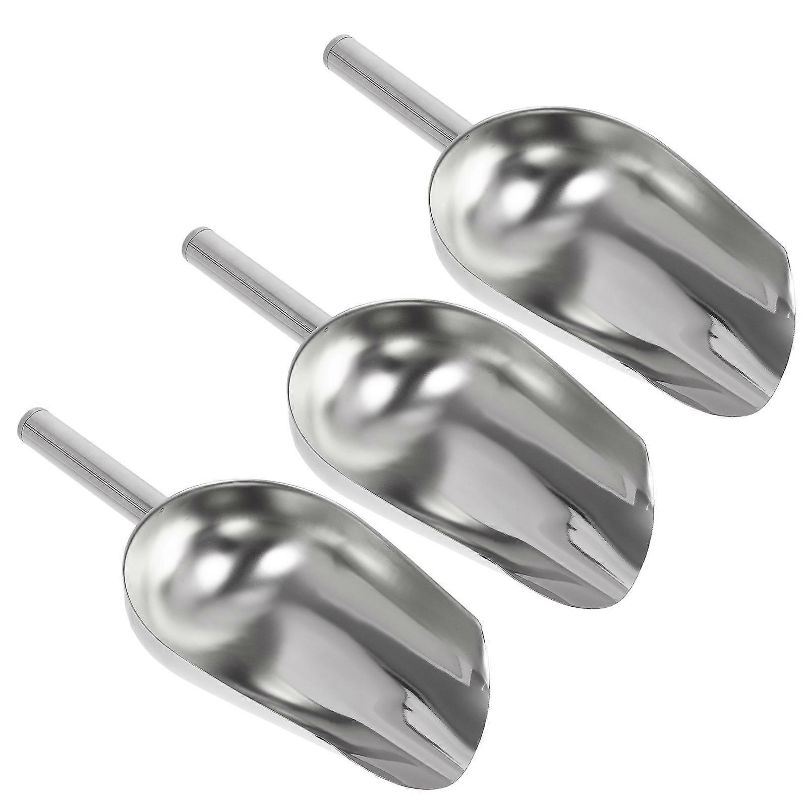 Serving Scoops Spoon-Shaped Ice Commercial Users 27x11.5cm 3Pack