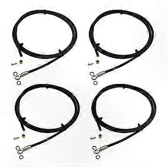 4PCS 2M Bicycle Hydraulic Disc Brake Hose Line Cable Wire Cuttable for Disc Brakes Bh90 Bh59 Xt Xtr