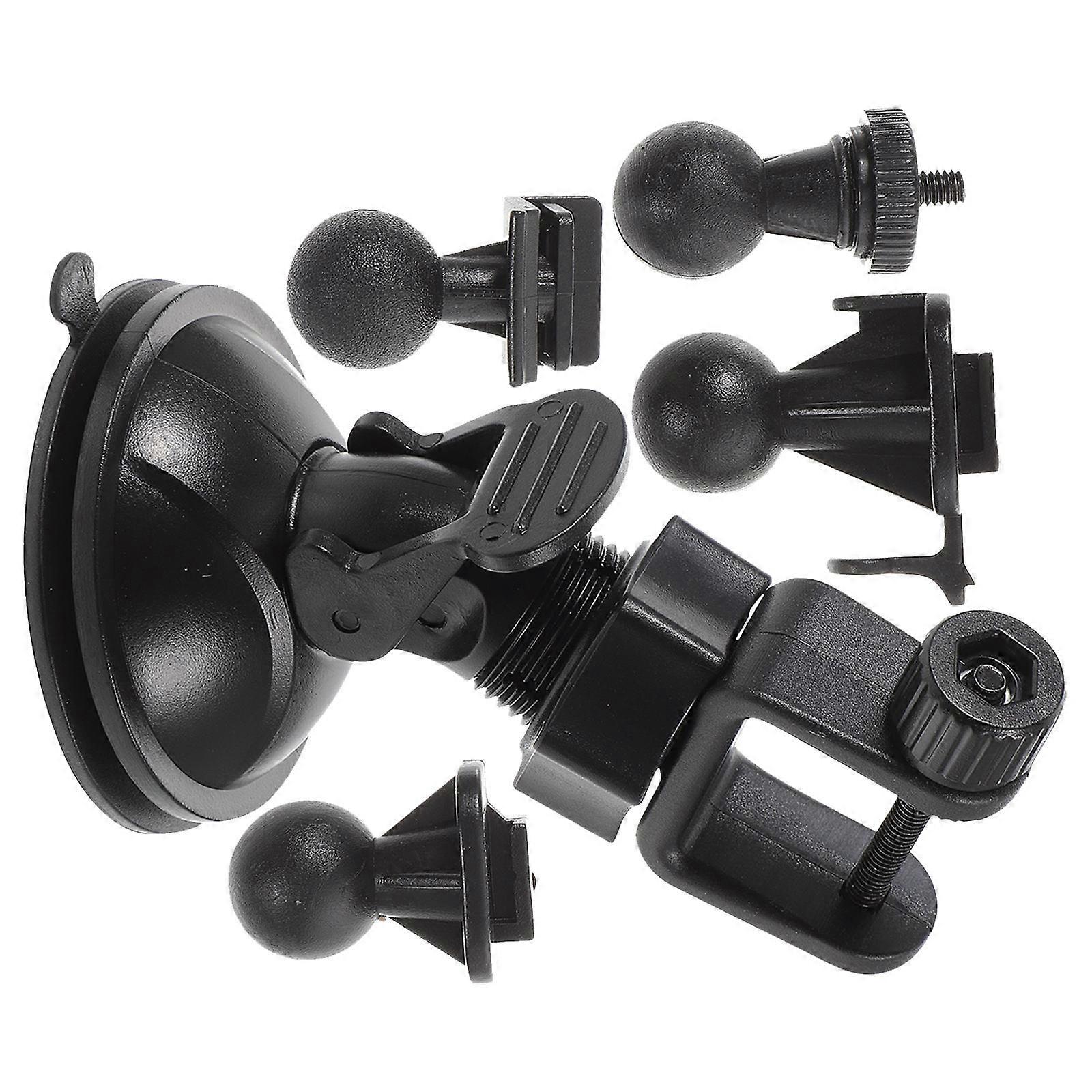 Dash Cam Mount Suction Cup Adapter Easy Installation Vehicle Use 1Set