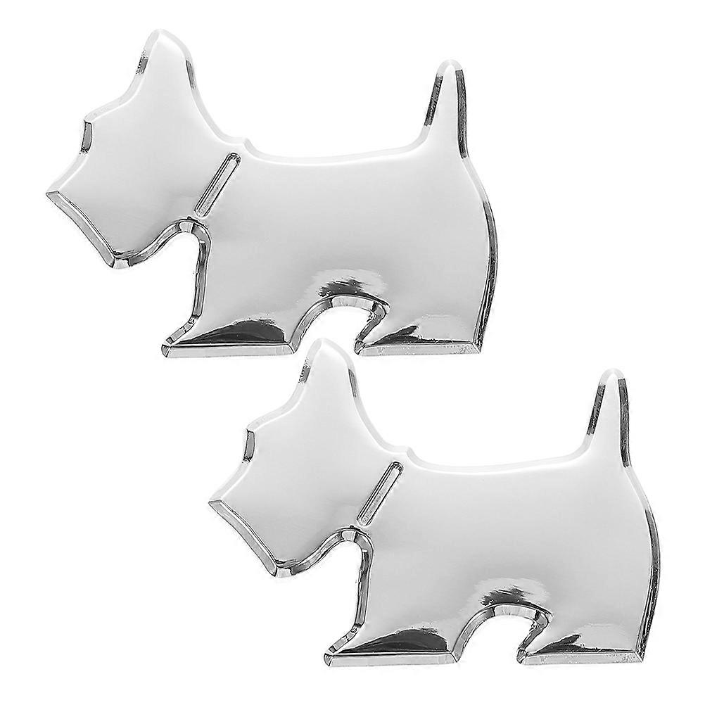 Dog Car Sticker 3D Decorative Scratch Protection 8Pcs Set