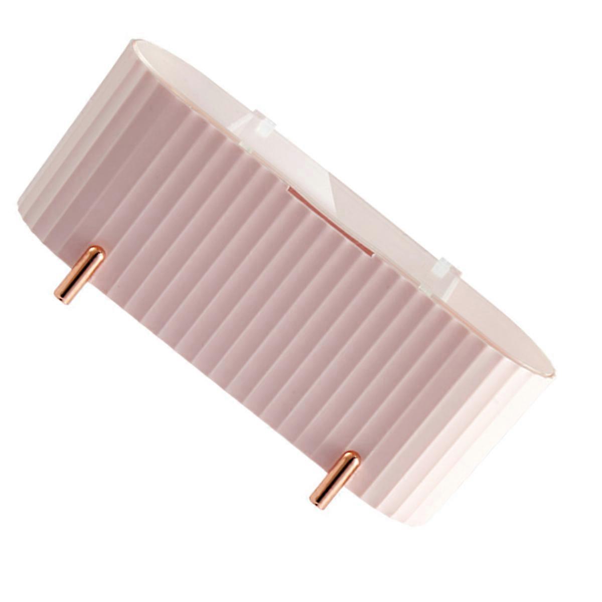 Makeup Organizer Makeup Box for Cosmetic Storage Container Pink