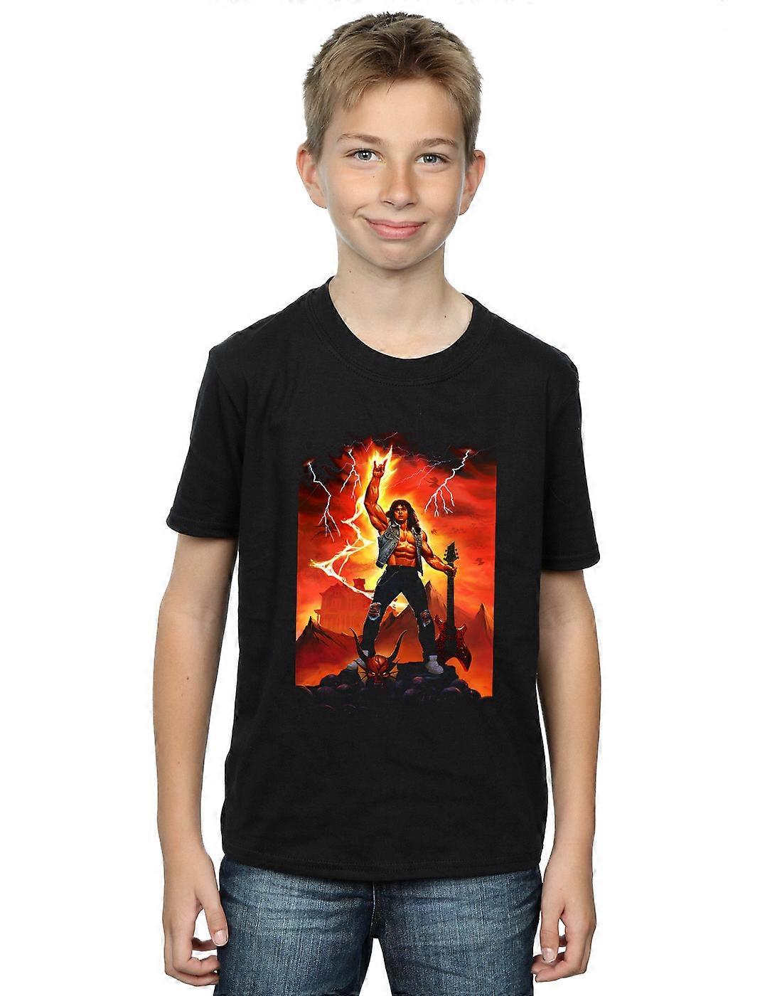 Netflix Boys Stranger Things Hell Guitar T-Shirt