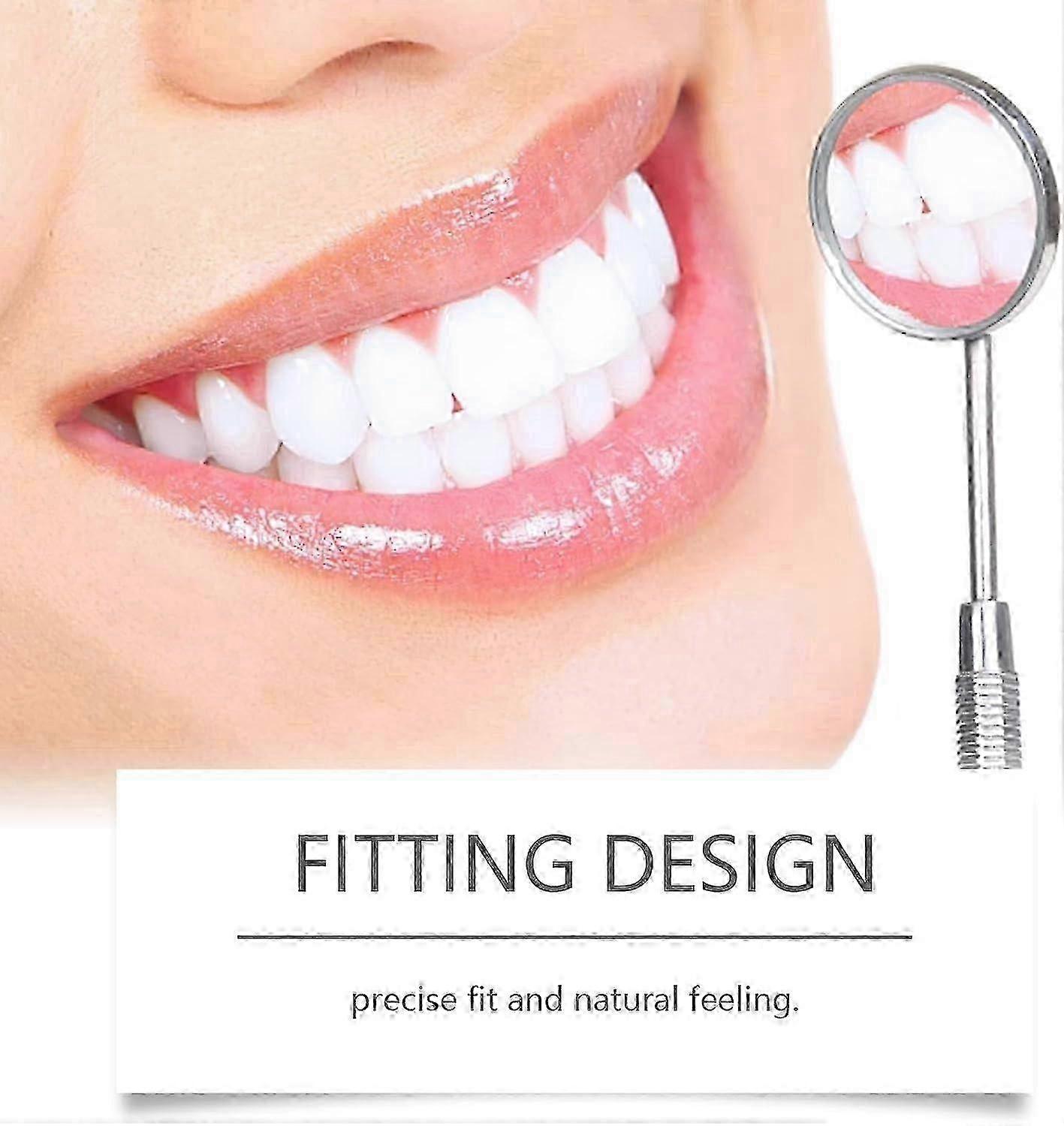 Silicone Reline Dentures Set, Silicone Dentures, False Teeth Set (1 Set)