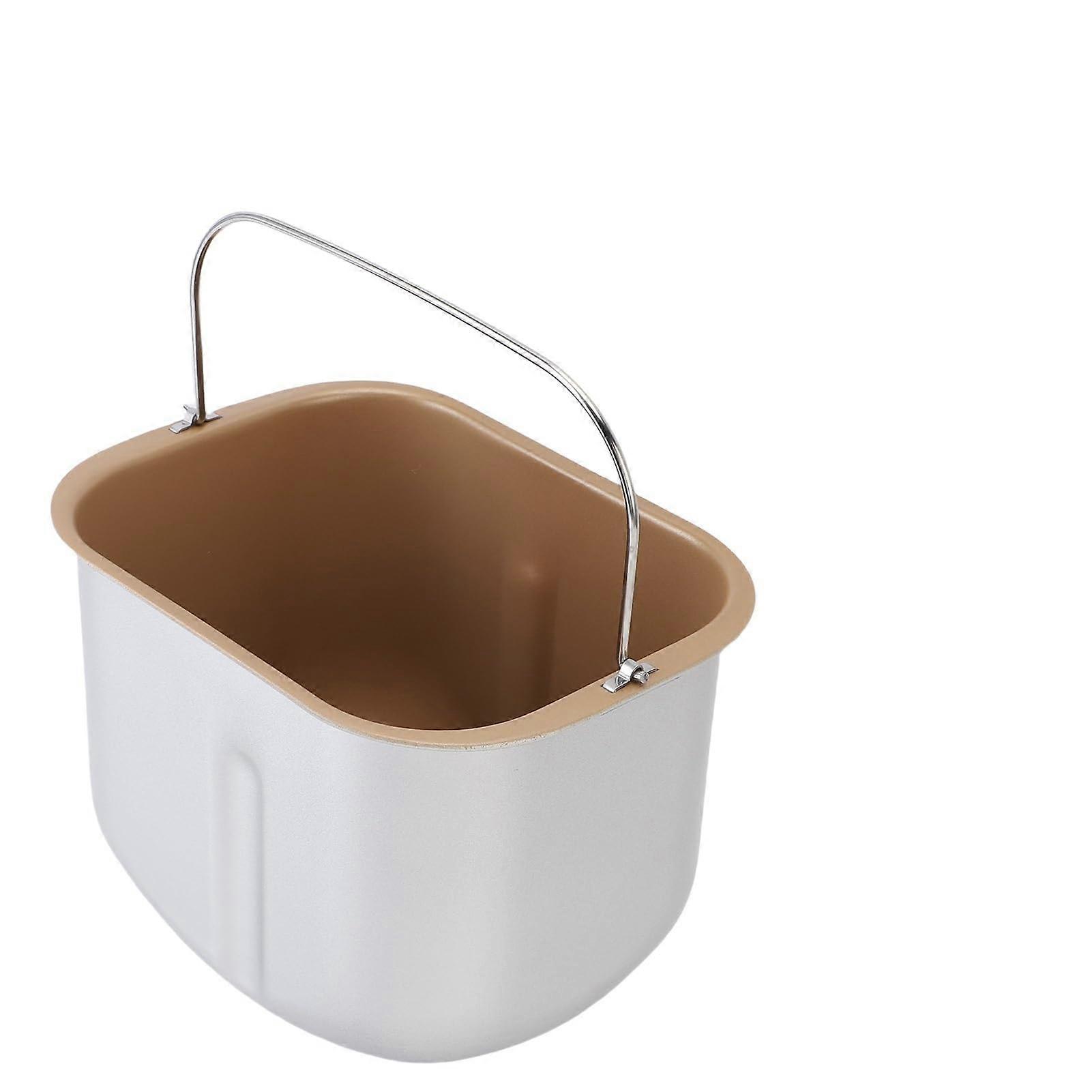 Bread Machine Replacement Pan Stainless Steel Inner Pot for Even Heat and Commercial Durability