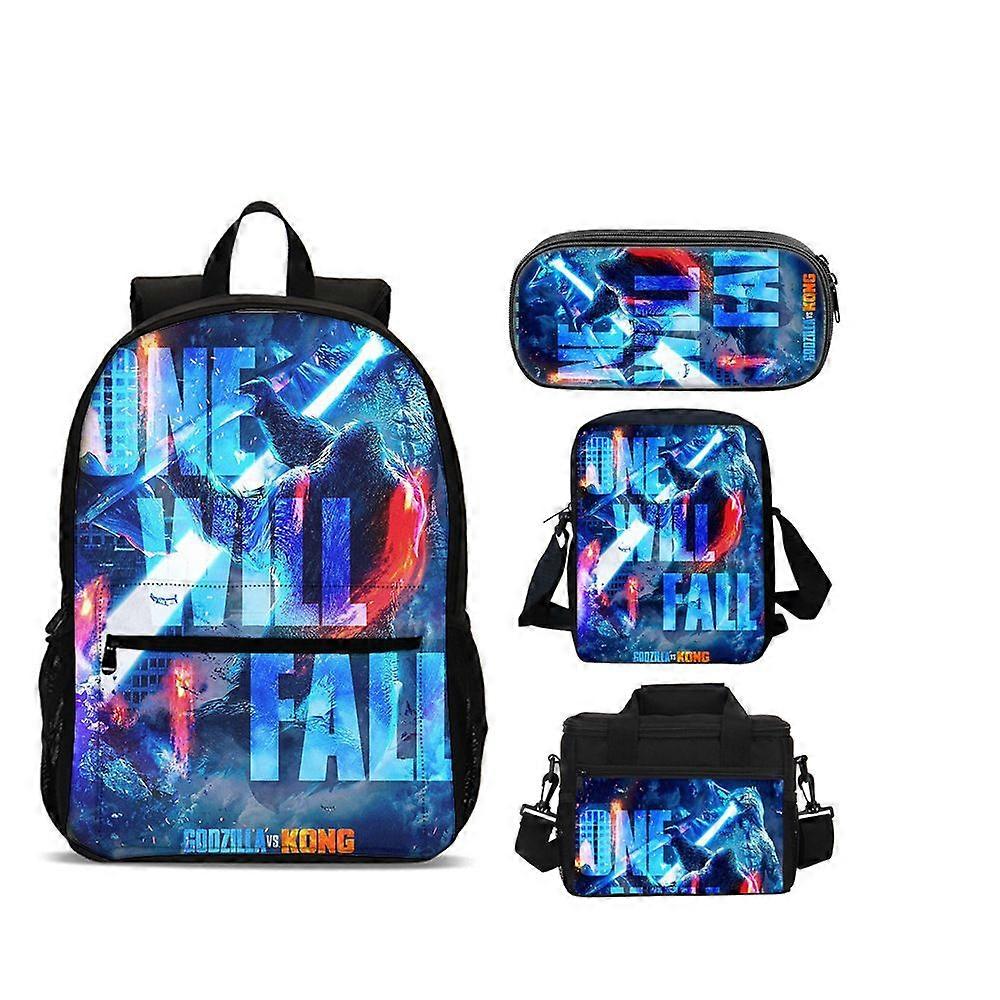 Godzilla Bag, Student Backpack, 3D Printing, Game Characters, Travel Bag, Computer Bag
