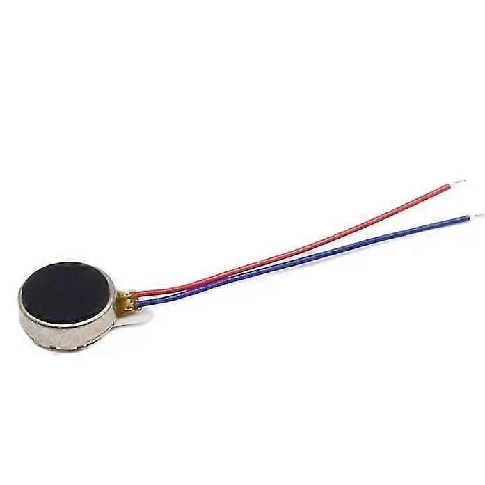 10pcs 3V 3.7V 10mm Thin Coin Vibration Motor Compact Low Voltage for DIY Electronics