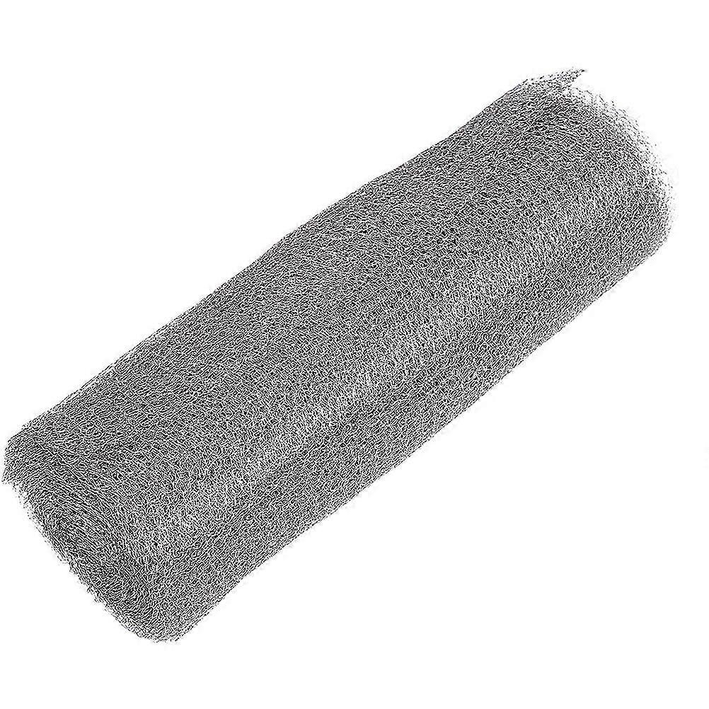 Silver Metal Mesh Gutter Guard to Protect Gutters 1 Roll