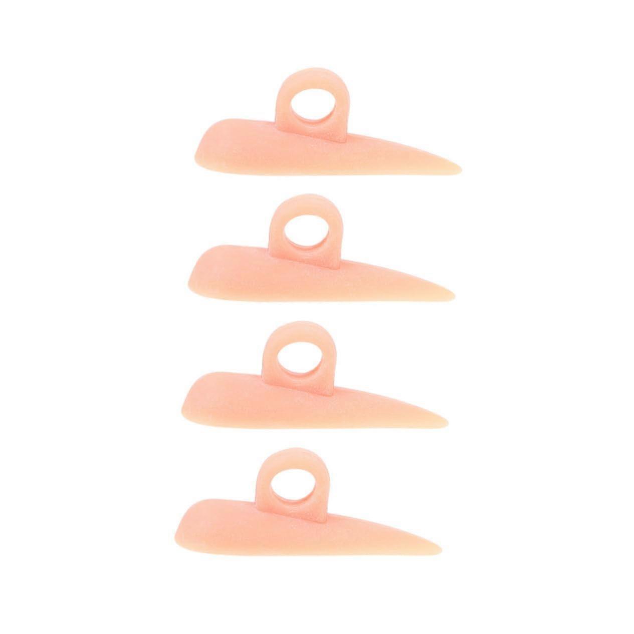 Toe Separators for Bunions Pack of 4 Soft Gel Spacers Comfortable Toe Alignment for Day and Night