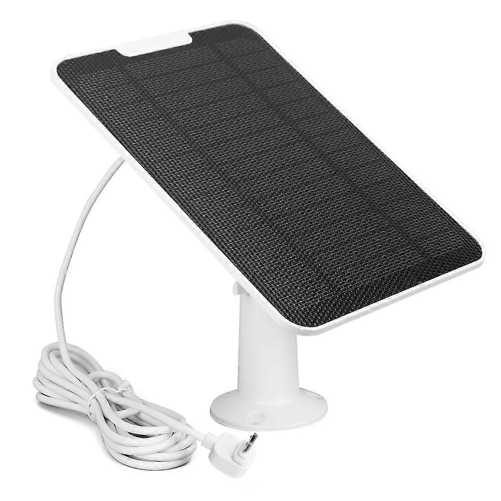 5W Solar Panel for Arlo Essential Spotlight Camera, IP65 Weatherproof, 360° Adjustable Mount, 9.8ft USB Cable