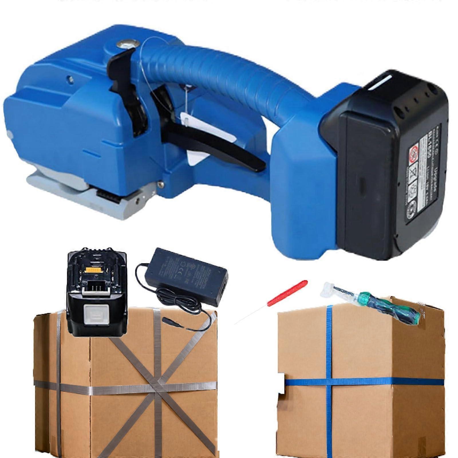 18V Electric Strapping Machine with NineLevel Tension Control and QuickSwap Battery