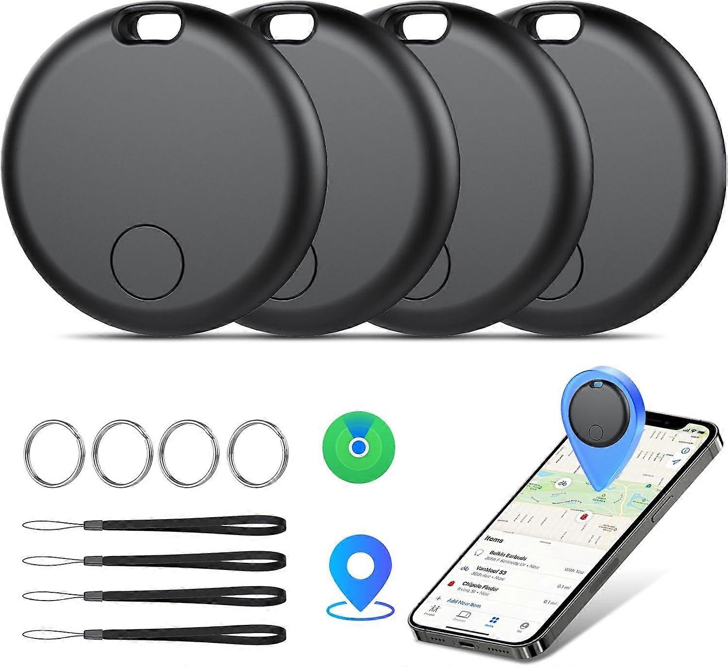 Air Tracker Tags-4 Pack: Smart Bluetooth Tracker, Item Finder Works with Apple