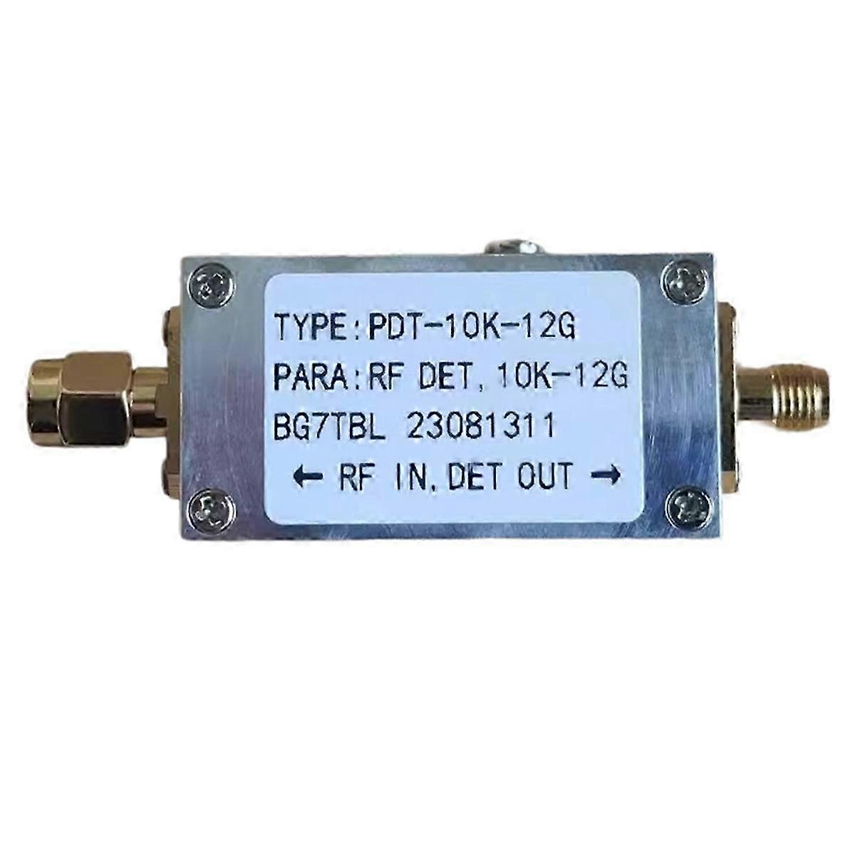 10K-12G Power Detector Test High Frequency Microwave Diode Detector for Engineering and Research