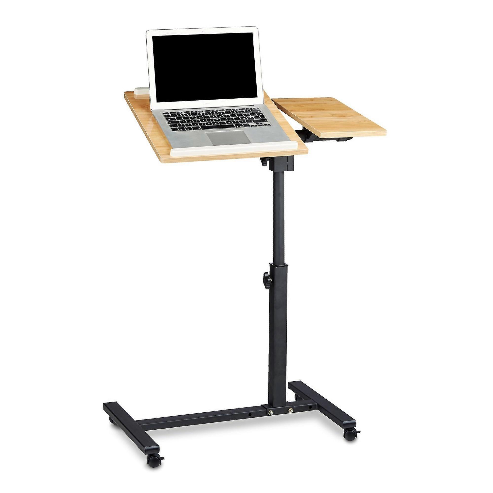 Table pour ordinateur portable avec table de souris réglable