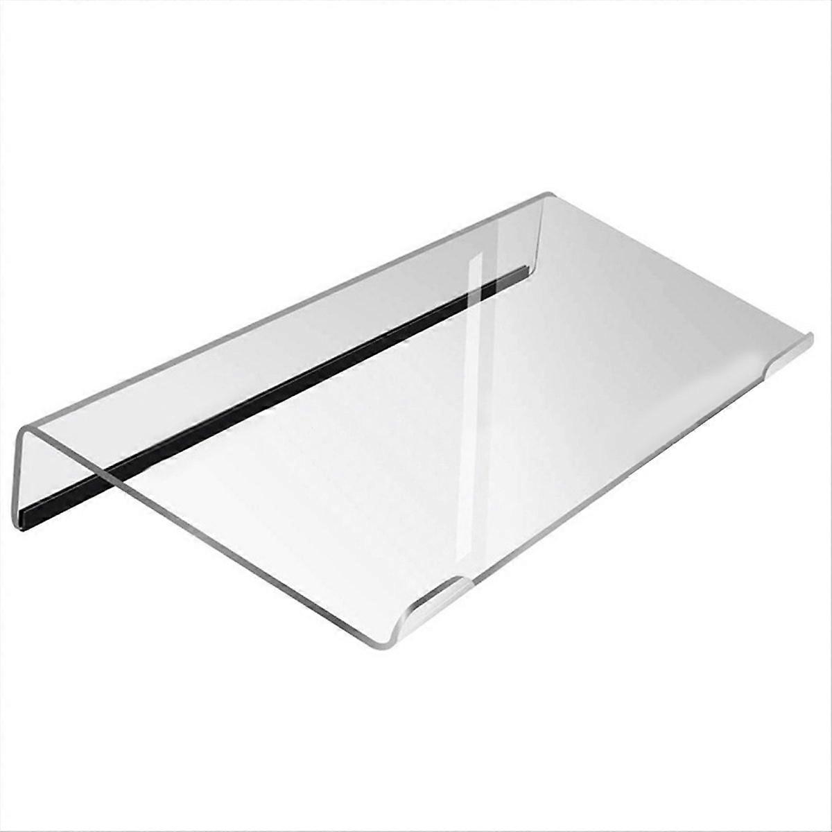 Computer Keyboard Stand , Acrylic Keyboard Riser Tilt for Desktop