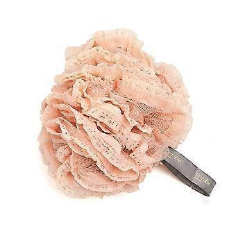 Bath Sponge and Shower Loofah Set with Soft Fluffy Mesh for Rich Foam and Gentle Exfoliation