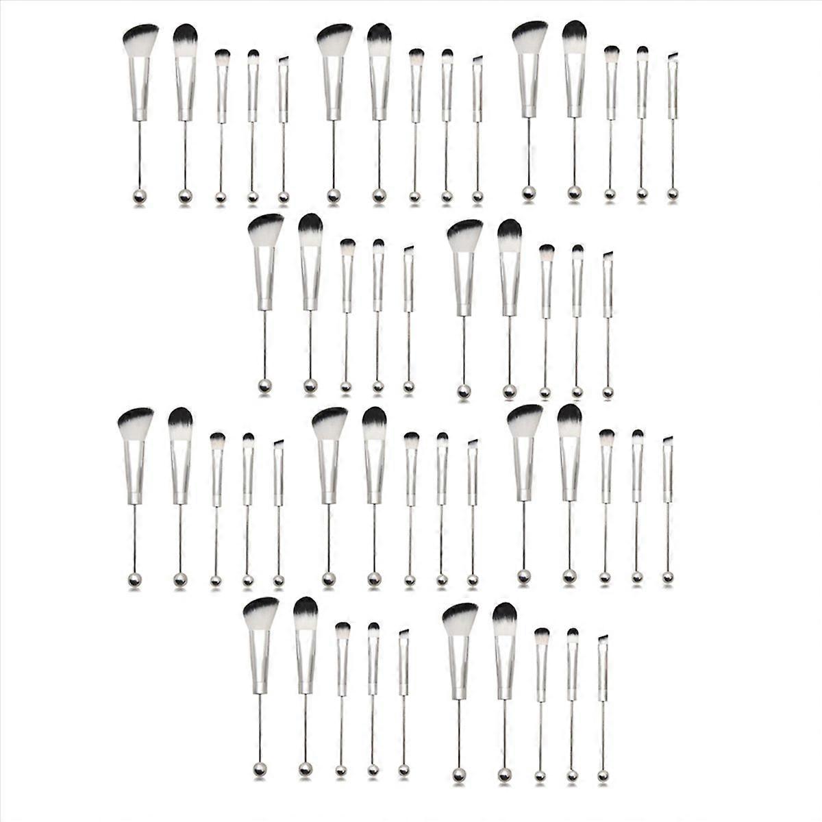 Makeup Cosmetic Brushes Beaded Brushes Kit for DIY
