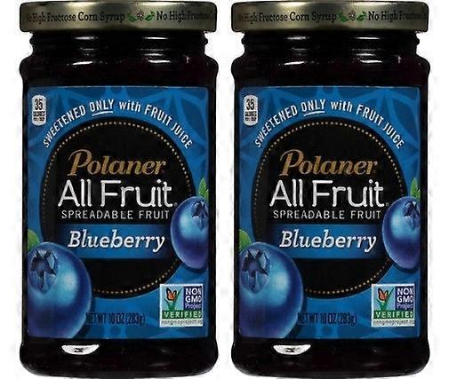 Polaner All Fruit Seedless Blueberry Spreadable Fruit 2 Pack